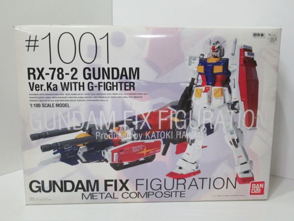 ガンダム #1001 RX-78-2 Ver.Ka WITH G-FIGHTER フィックスフィギュ