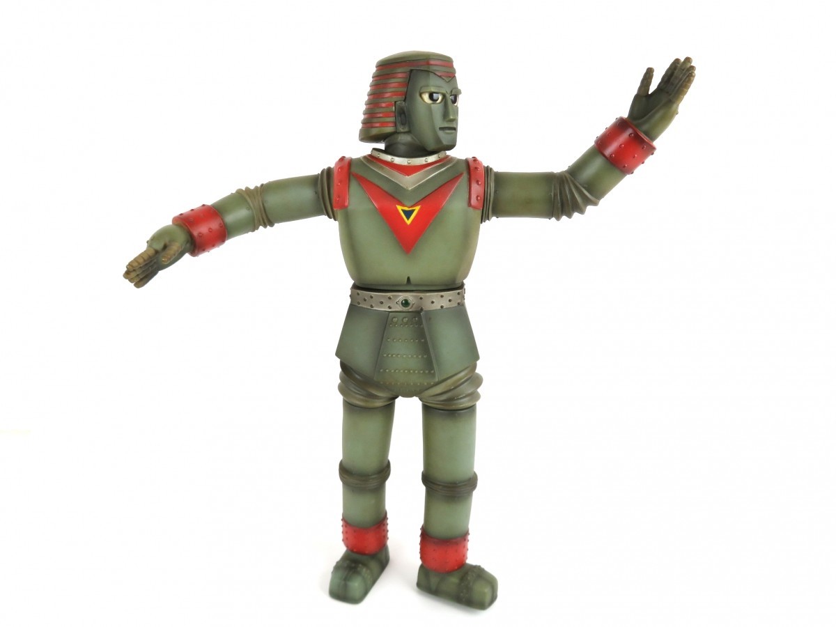 ジャイアントロボ フィギュア ソフビ 東映 光プロ 特撮 高さ32cm 当時  