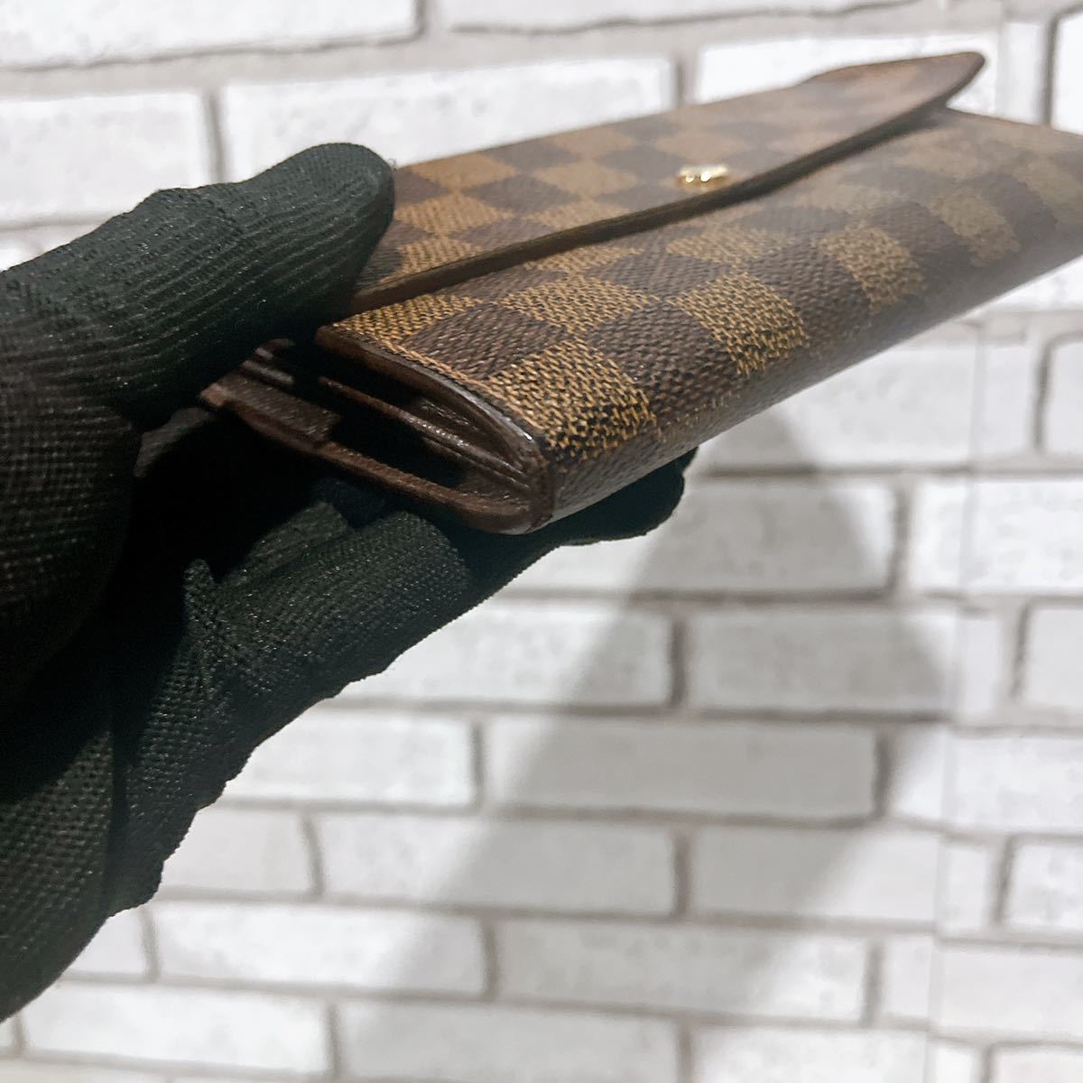 louis vuitton ルイヴィトン ダミエ 財布 ポルトフォイユ サラ 長財布 