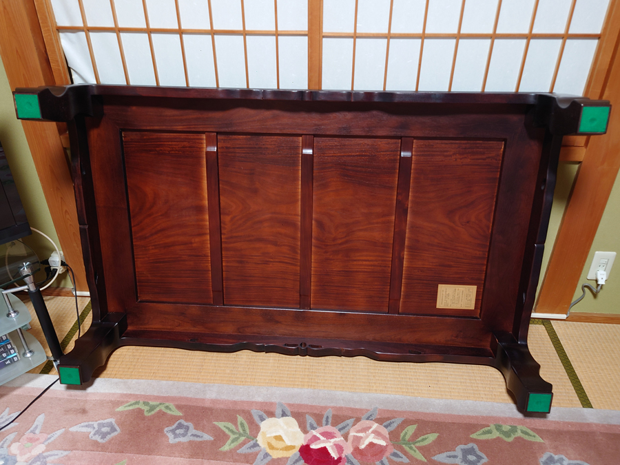 大塚花梨　21号　5尺　総花梨　大塚家具　座卓　テーブル 大塚 花梨21号 5尺 座卓 ローテーブル 和室 和家具 レトロ