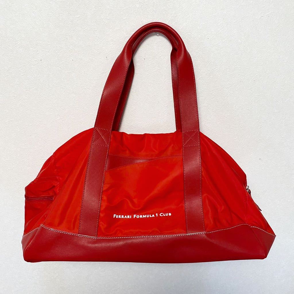 Ferrari Formula 1 Club 非売品 ボストンバッグ ショルダーバッグ