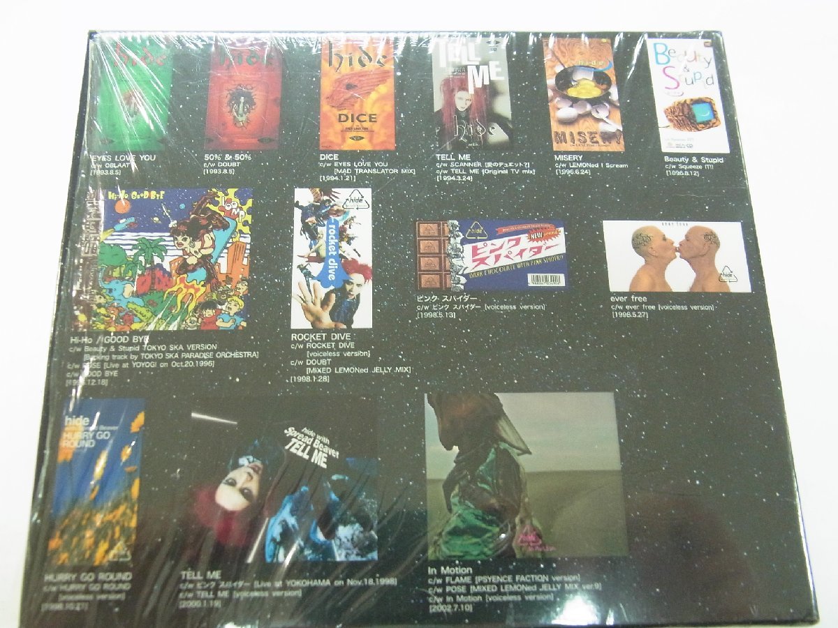 ☆ CD / DVD ☆ hide PERFECT SINGLE BOX 限定盤 怪人カード3D付き