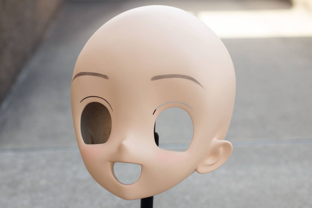 送料無料】美少女着ぐるみマスク FRP素体 未使用(コスプレ衣装)｜売買
