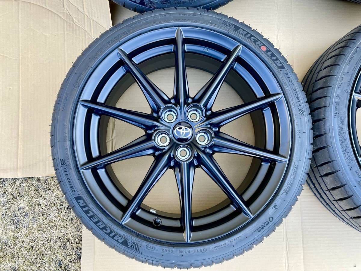 ★新車外し★GR86(ZN8)RZグレードの純正ホイール＋純正タイヤ1台分★_4