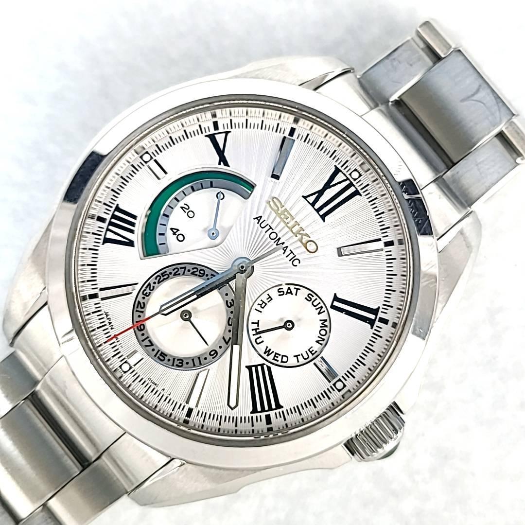 美品稼働品 500本限定 セイコー SEIKO 裏スケルトン AT SDGC007