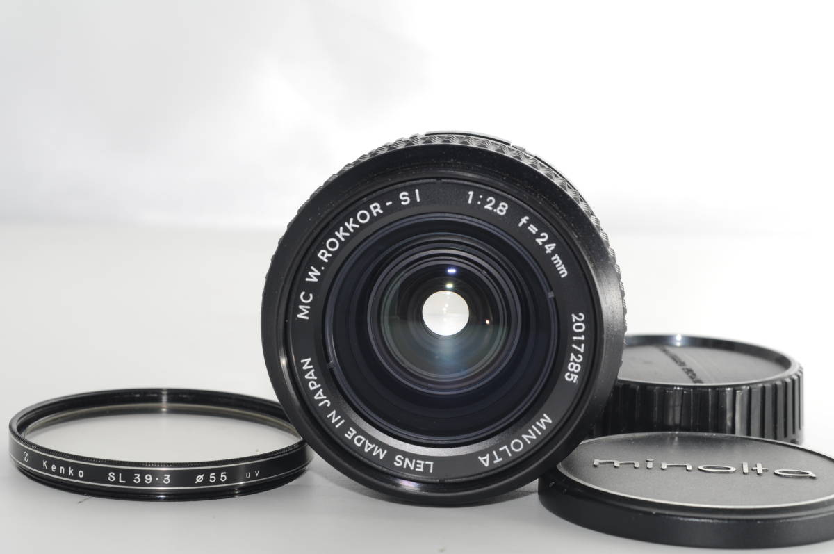 低価，2025 ☆特上品☆MINOLTA ミノルタ MC W.ROKKOR-SI 24mm F2.8