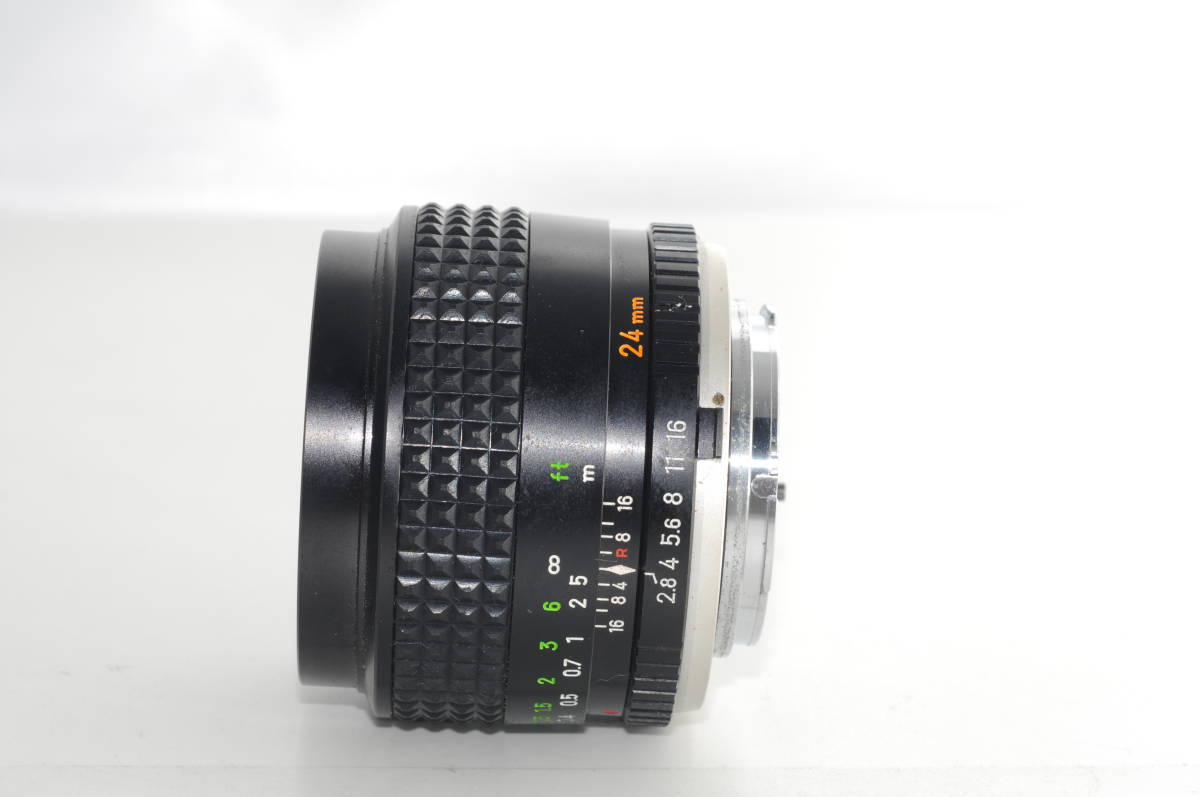 低価，2025 ☆特上品☆MINOLTA ミノルタ MC W.ROKKOR-SI 24mm F2.8