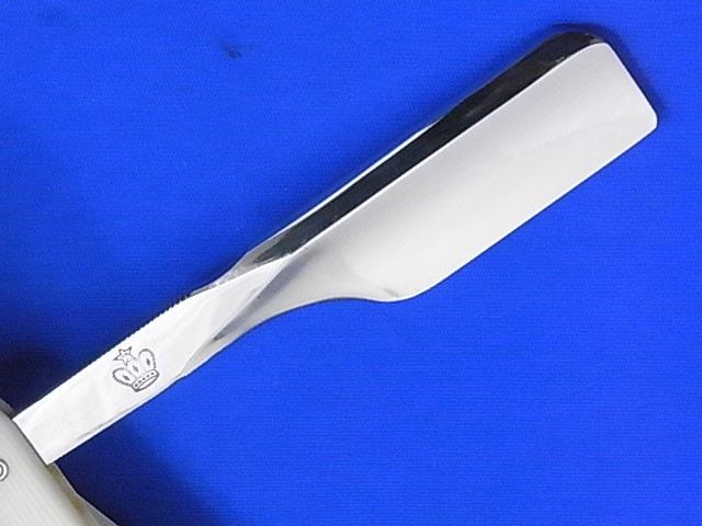 未使用 Vintage 日本製 西洋剃刀 NOBEL DELUXE RAZOR AA カミソリ
