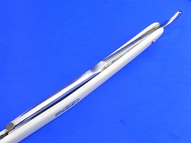 未使用 Vintage 日本製 西洋剃刀 NOBEL DELUXE RAZOR AA カミソリ