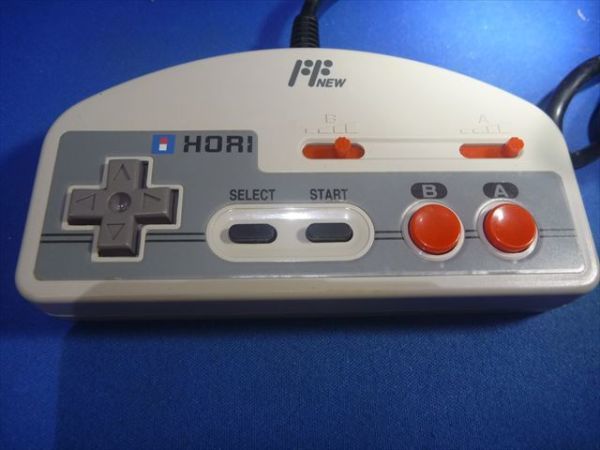動作品】 HORI ニューファミコン コントローラー NEWホリコマンダー