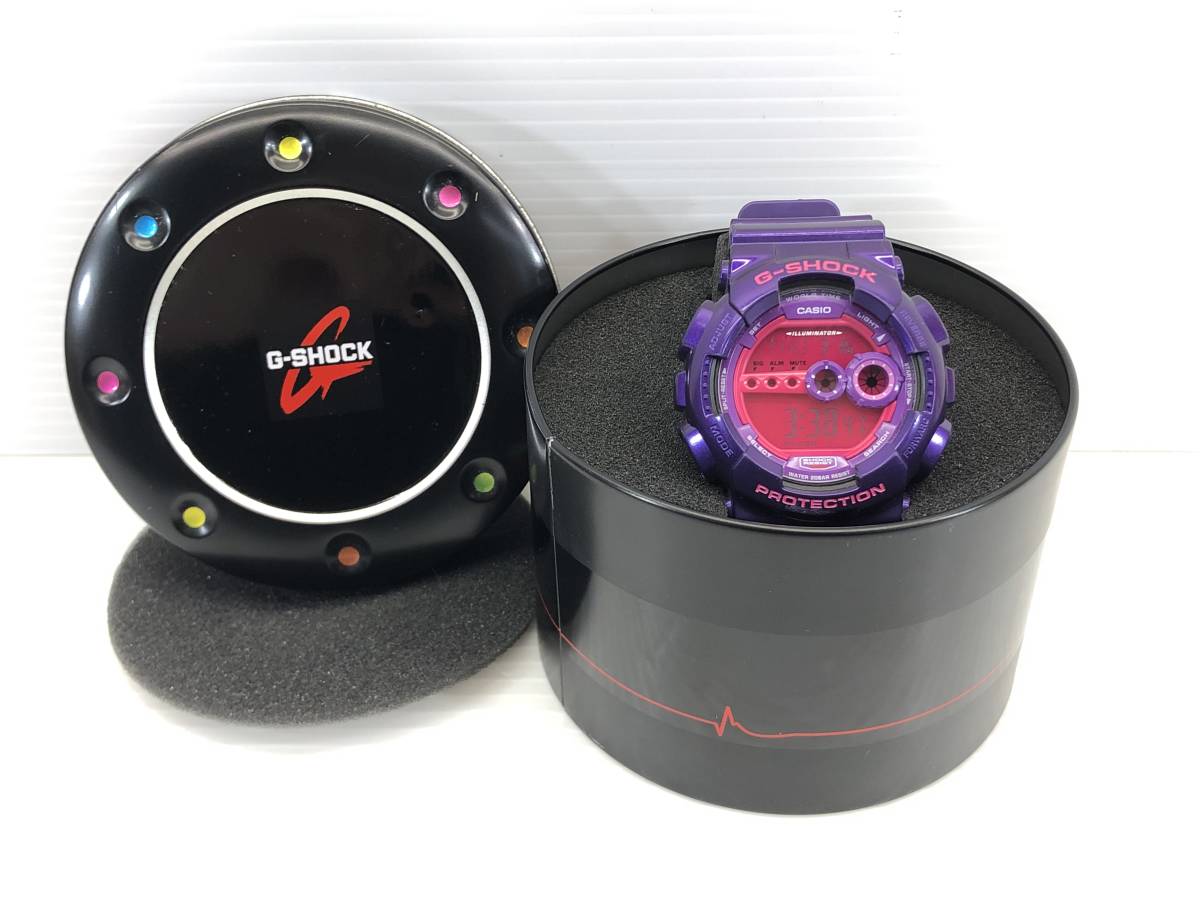 □ CASIO カシオ G-SHOCK GD-100SC クレイジーカラーズ メンズ