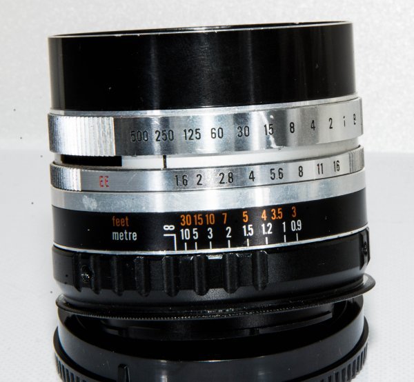 【M42改造】Konica HEXANON 45mm F1.6 銘レンズ 改造レンズ】KONICA HEXANON F1.6 45mm 【コニカ AUTO S1.6】をSONY E