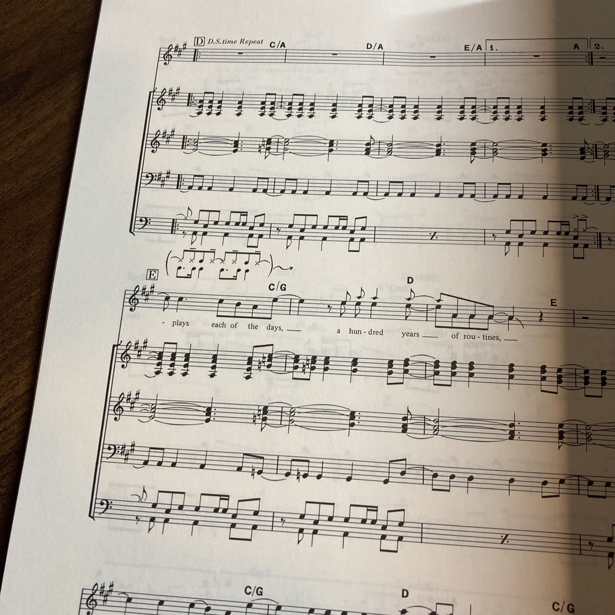 ☆楽譜⁄ラッシュ⁄RUSH⁄グレイスアンダープレッシャー⁄バンドスコア