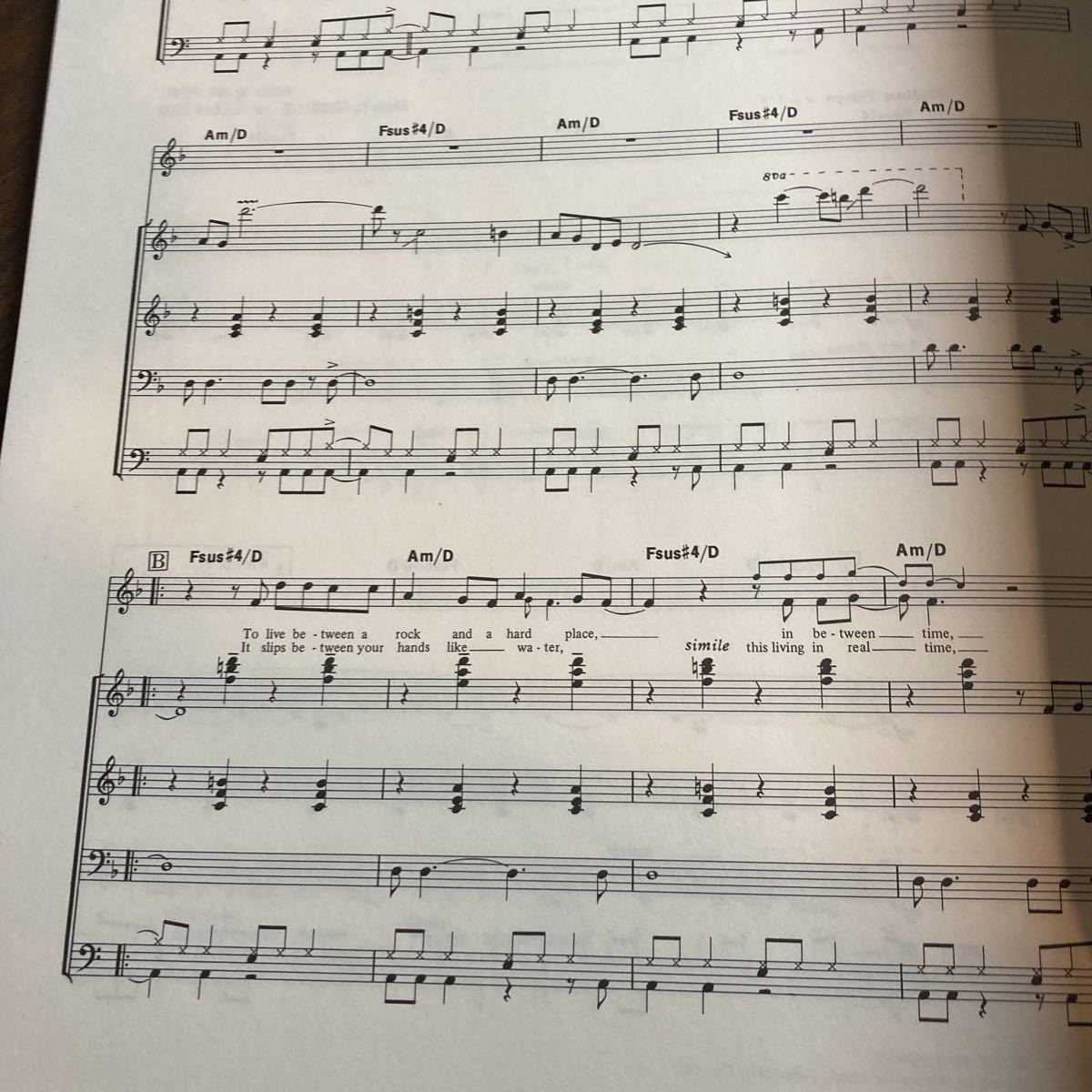 ☆楽譜⁄ラッシュ⁄RUSH⁄グレイスアンダープレッシャー⁄バンドスコア