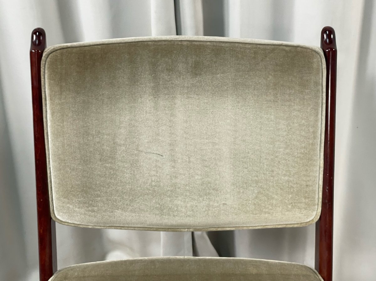 6572 カリモク デスクチェア モケット / レトロ ヴィンテージ / 神奈川