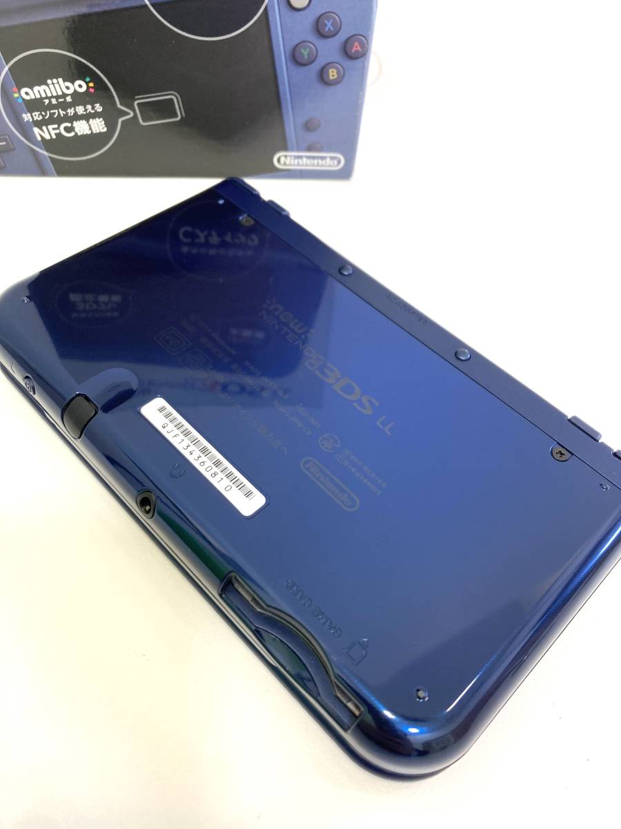 new NINTENDO 3DSLL 中古品 ネイビー