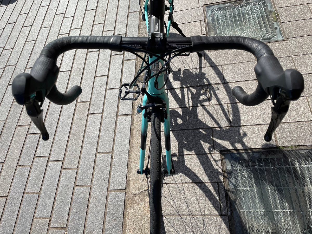 2021年モデル】ビアンキ Bianchi via nirone7 105 サイズ55cm ペダル 