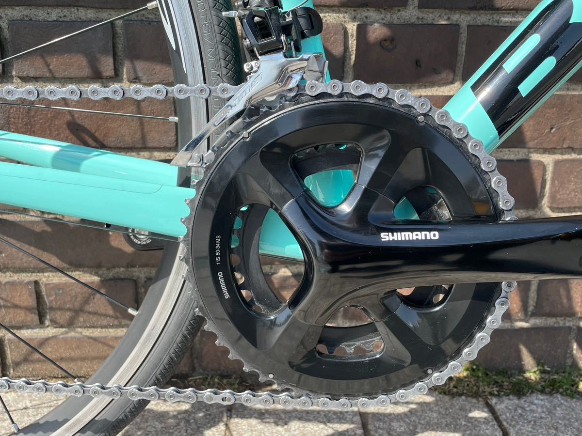 2021年モデル】ビアンキ Bianchi via nirone7 105 サイズ55cm ペダル 
