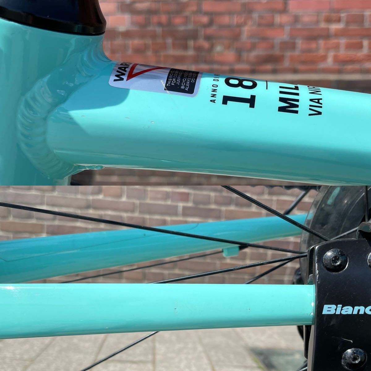 2021年モデル】ビアンキ Bianchi via nirone7 105 サイズ55cm ペダル 