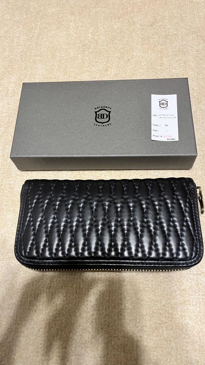 バックドロップレザーズ BACKDROP LEATHERS ウォレット ラウンド 