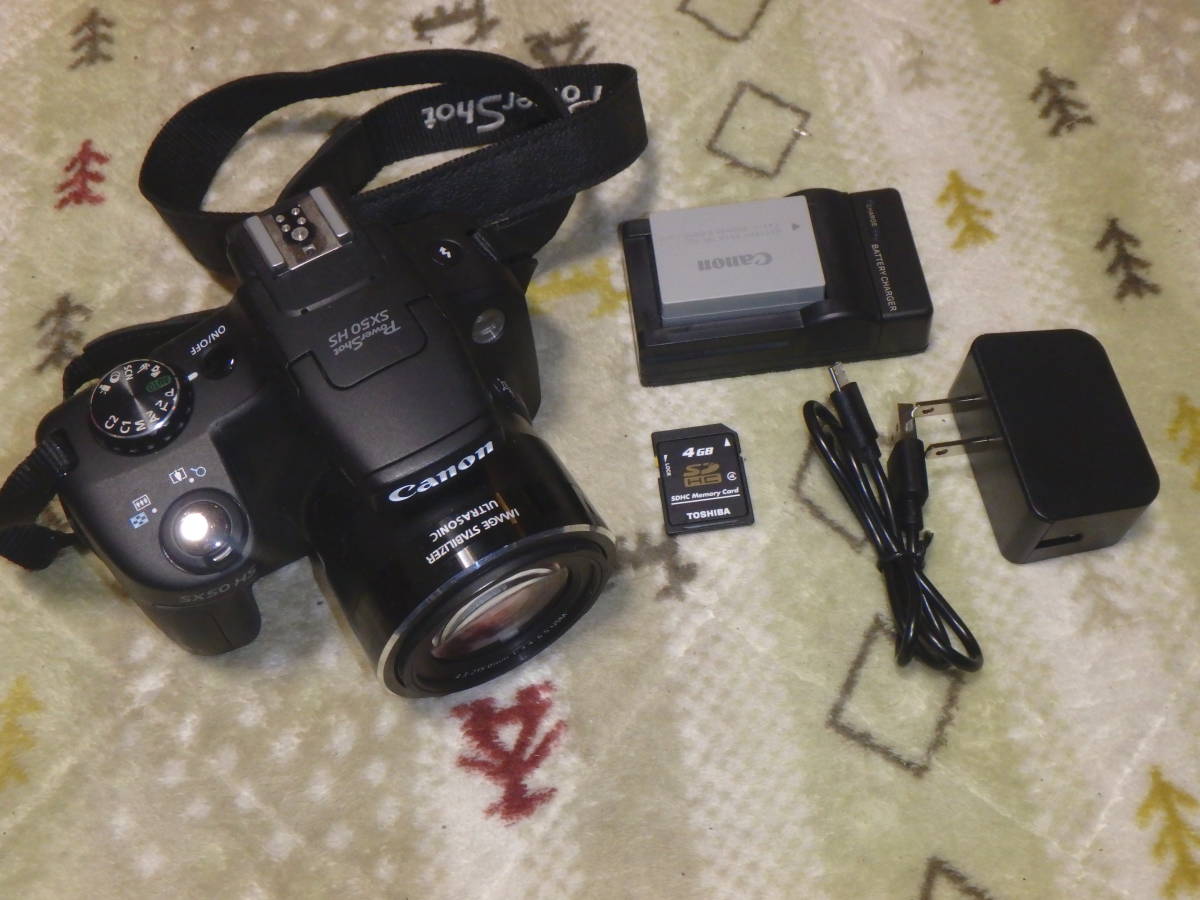 送料無料 キヤノン Canon PowerShot SX50 HS チョット難あり 【公式通販】