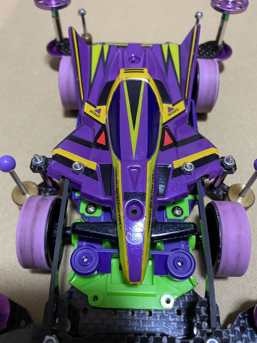 TAMIYA/タミヤ ミニ四駆 ウイニングバード MS フレキ カスタム完成車