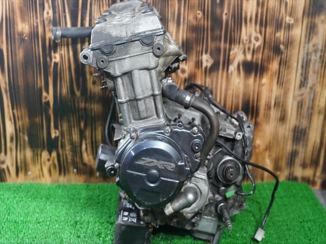 〇ZXR400 エンジン ZX400GE-023583 クランキングOK ZX400L カワサキ 旧
