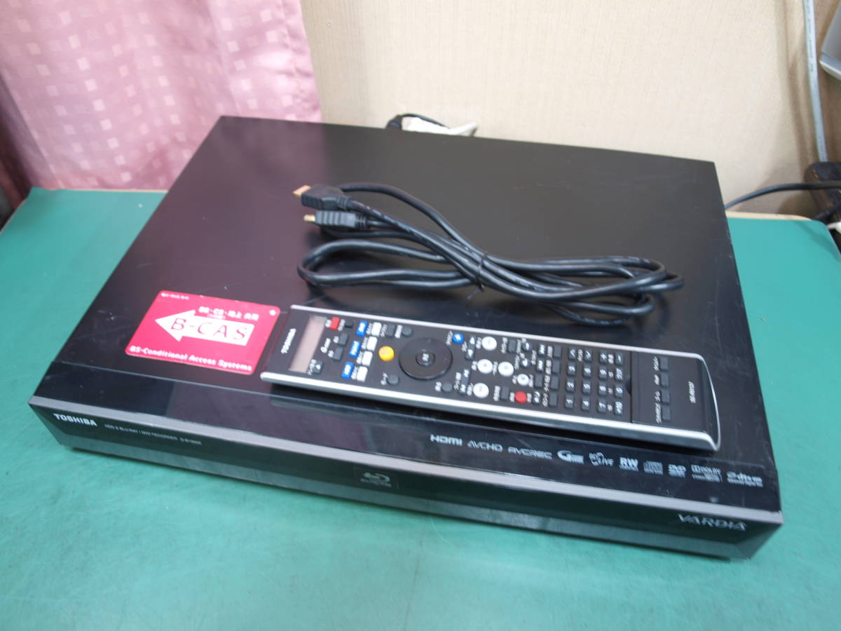 東芝 750GB HDD/BDレコーダー D-B1005K 750 B-CASリモコンHDMI付