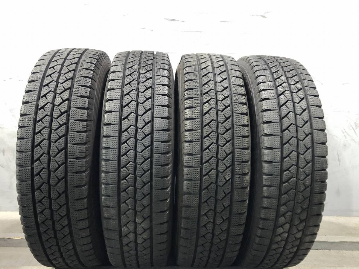 (5B211) 195/80R15 107/105L LT BRIDGESTONE BLIZZAK　VL1 2021年式 4本 スタッドレスタイヤ 送料無料