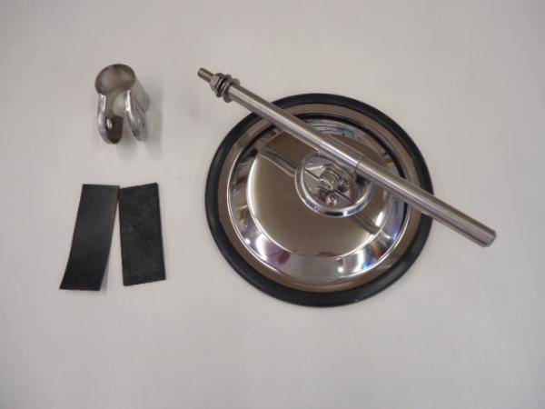 鏡面タイプ 丸型 平面ミラー ステンレス ＪＥＴイノウエ 175ｍｍφ トラック用品 JETイノウエ 501511 ダンプ