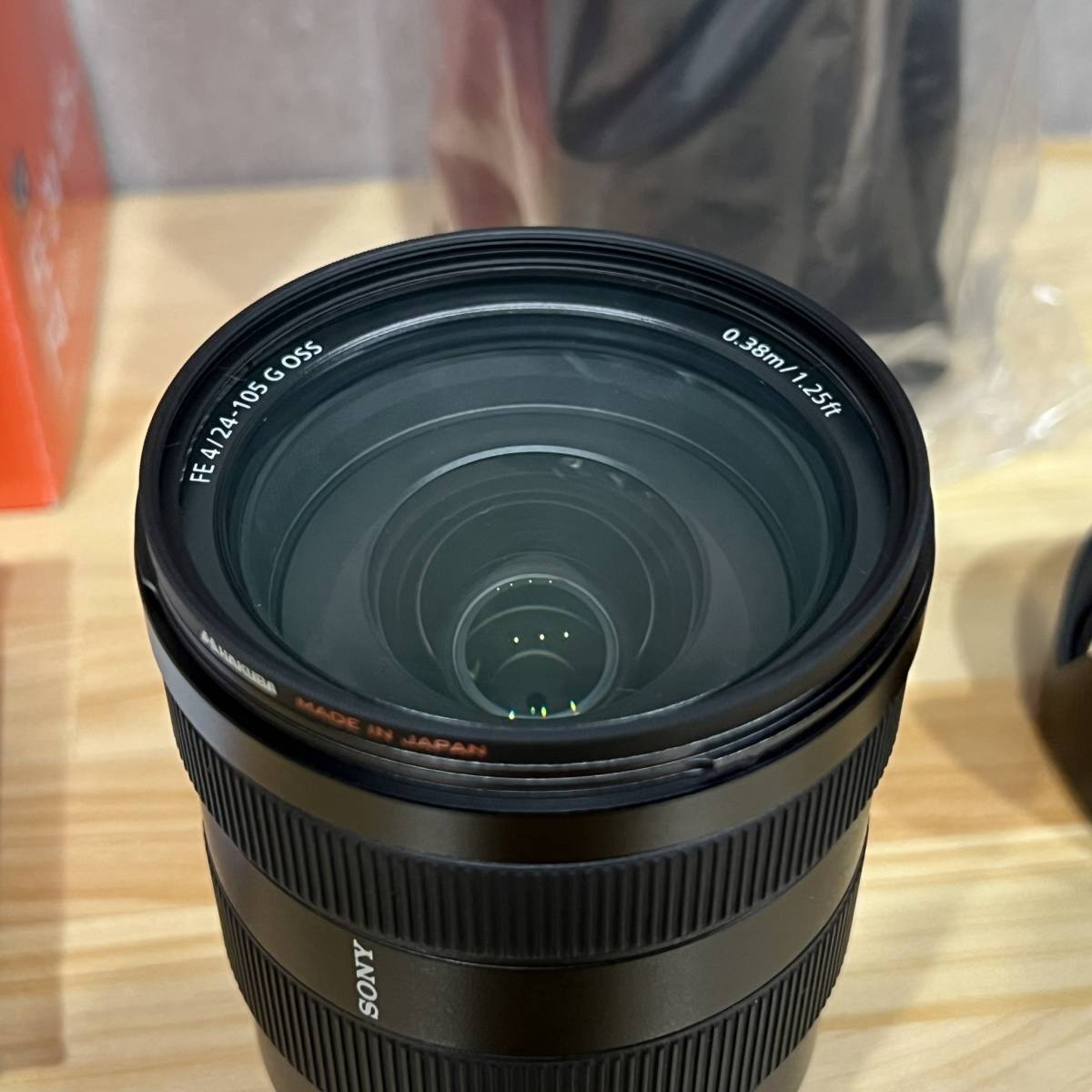 ★中古美品★ SONY FE 24-105mm F4 G OSS SEL24105G 保護フィルター付き_4