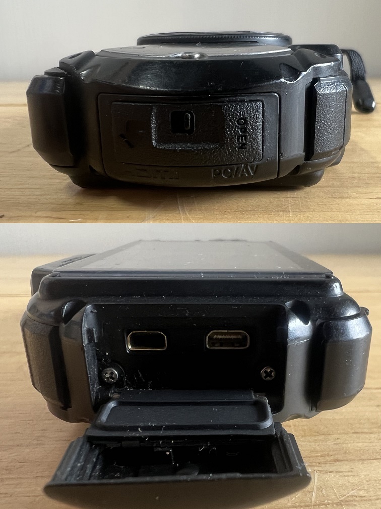 ◇PENTAX ペンタックス WG-10 防水 防塵 耐衝撃 デジタルカメラ 充電器