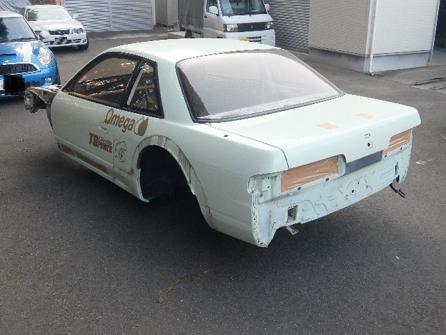 KPS13 シルビア 　Ａｐｒ./1992ｙ　フレーム ガラ 書類付き 積み込み可能 日産 シルビア フレーム (SP03F752) KPS13 スーパーハイキャス