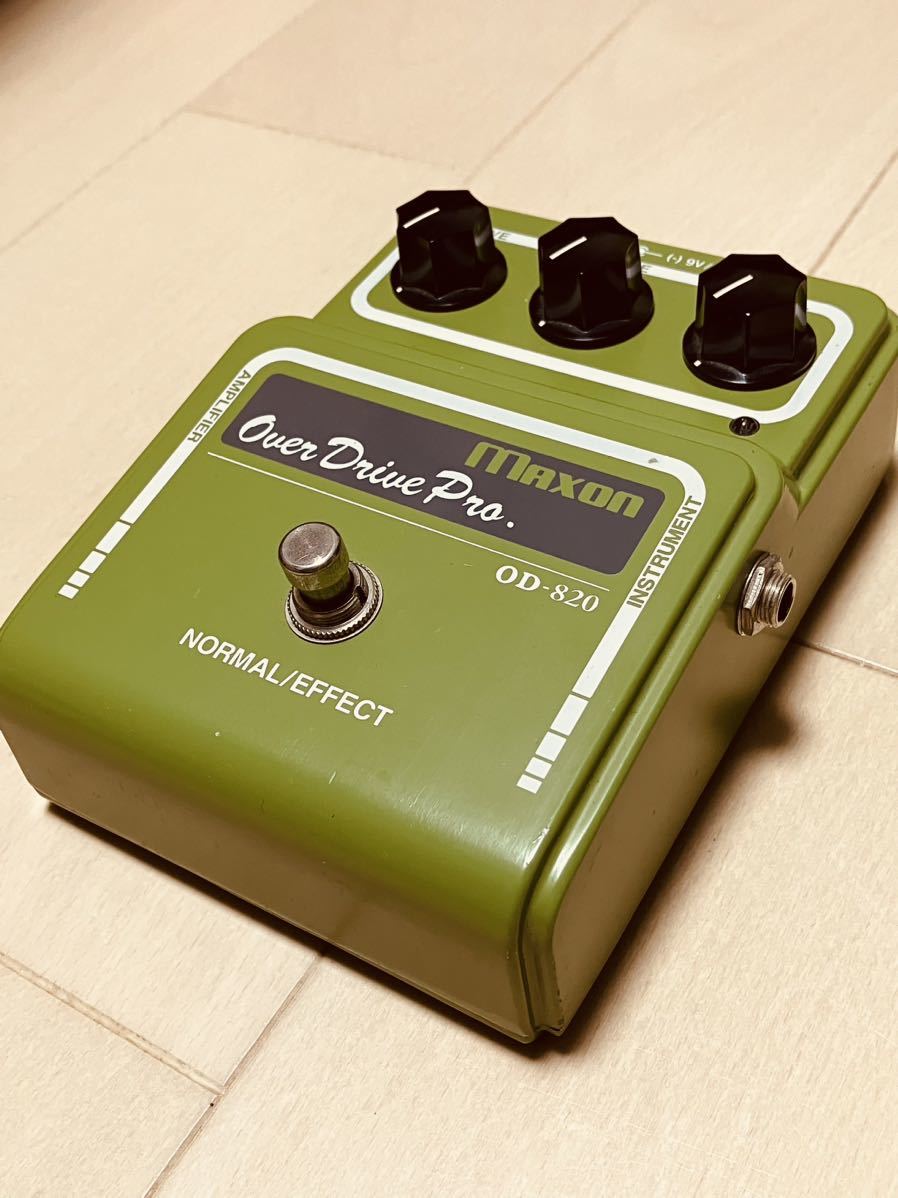 MAXON マクソン Over Drive Pro オーバードライブ OD-820 動作確認済