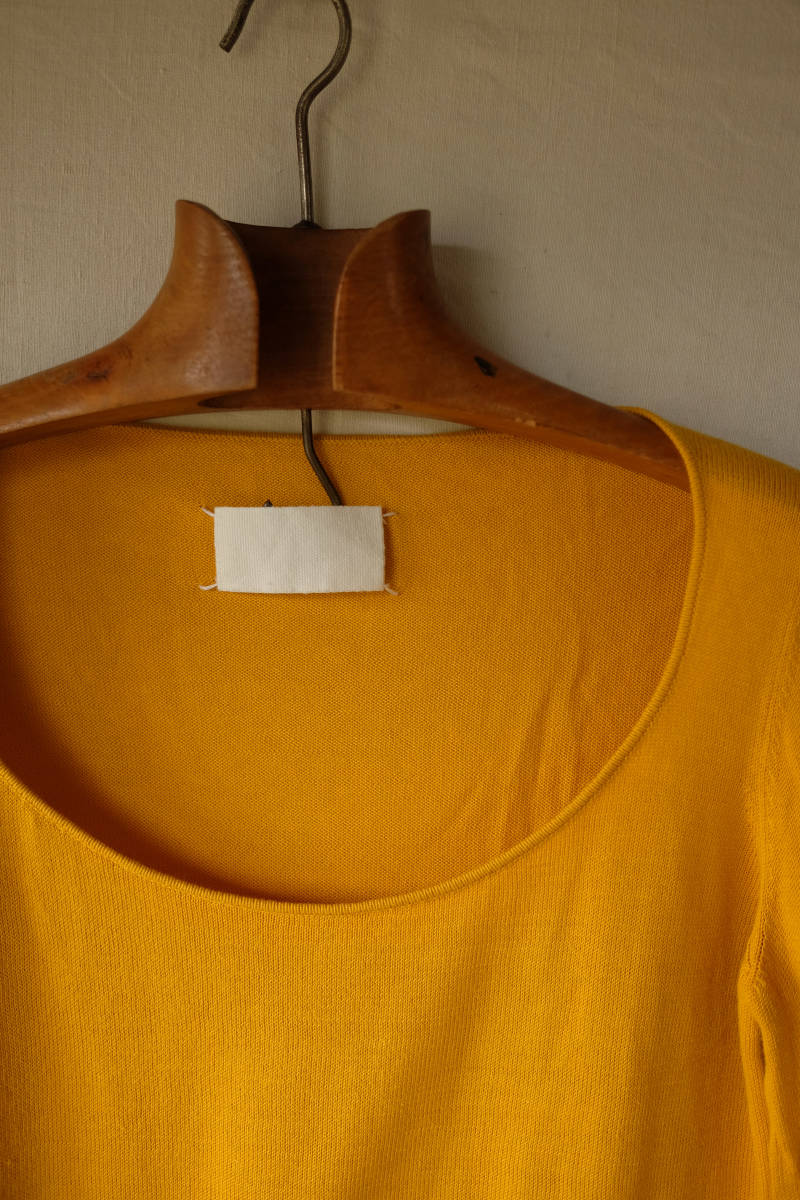 マルタンマルジェラ 2000年代 白タグコットンニット Martin Margiela  
