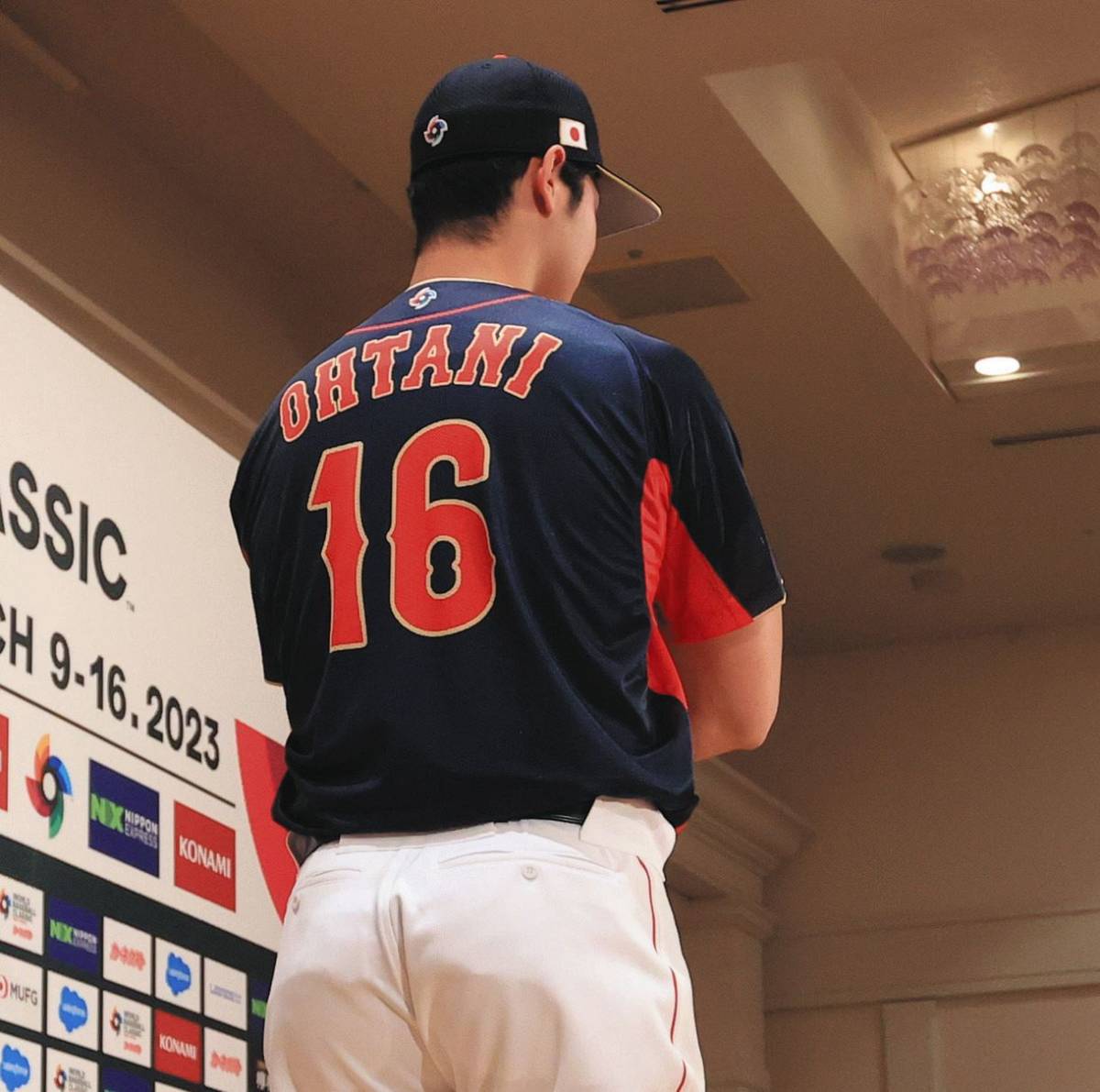 WBC JAPAN アメリカ限定 大谷翔平 OHTANI 16 オフィシャルTシャツ（M 