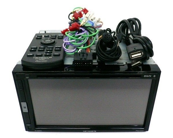 【大関質店】カロッツェリア 6.8V型ワイドVGAモニター/DVD-V/VCD/CD/Bluetooth/USB/チューナー・DSPメインユニット FH-6500DVD 中古
