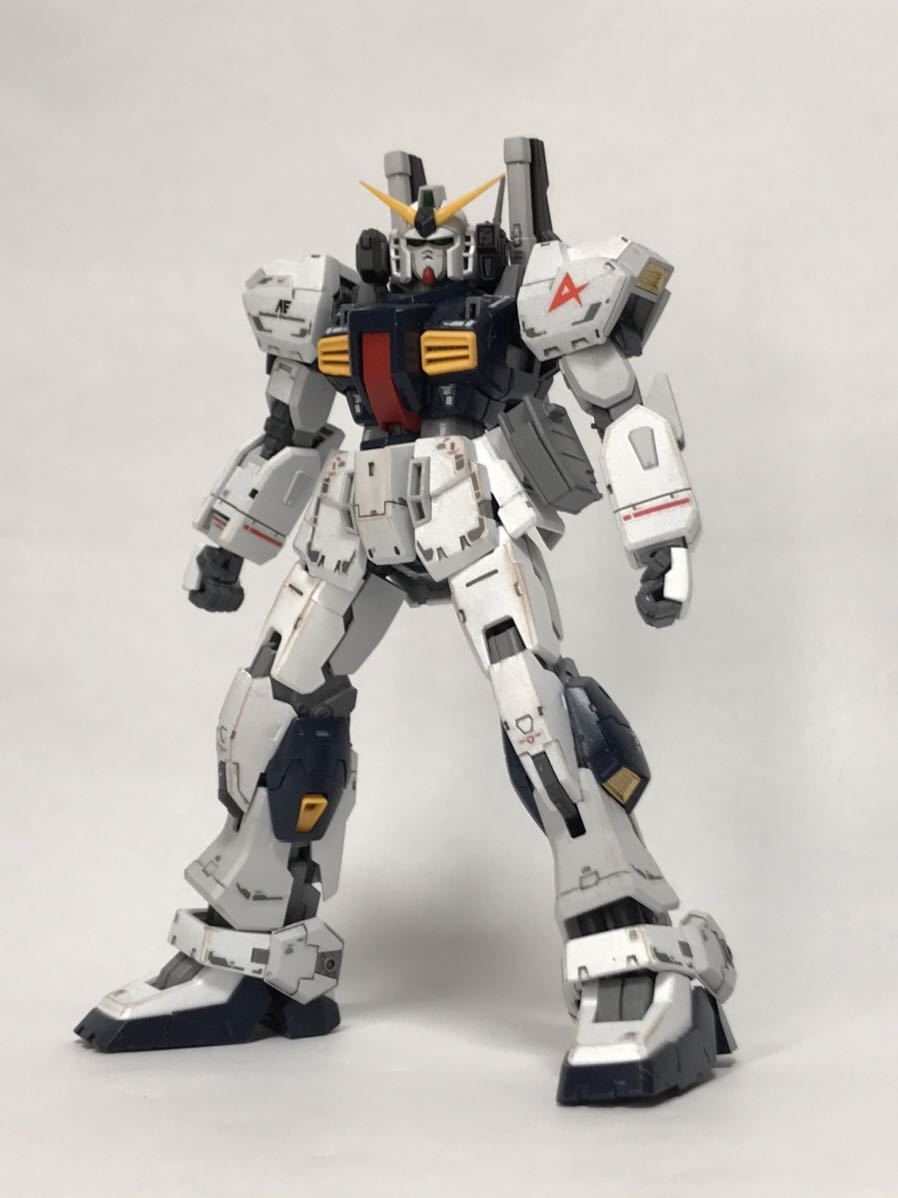 HOT，SALE】 ガンダムMk-II アムロ機 νガンダム風 1/100 1/144 完成品