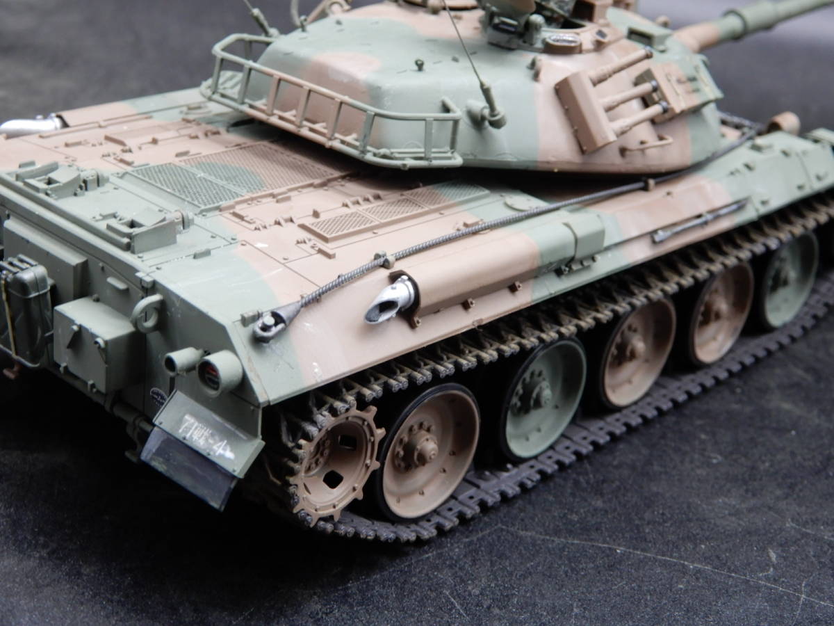 MOON工房 1/35 タミヤ 陸上自衛隊74式戦車 北海道第7師団 第71戦車