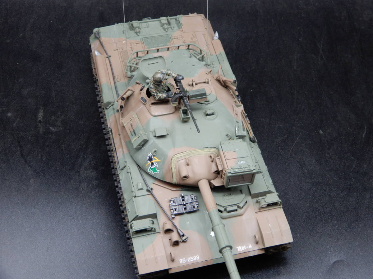 タミヤ1/35 陸上自衛隊 74式戦車 第7師団 第71戦車連隊 第1中隊 タミヤ