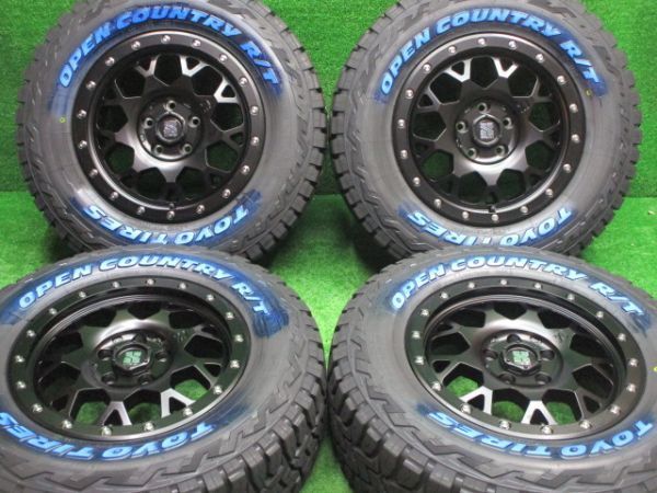 在庫処分 数量限定 即納 展示品 エクストリームJ XJ04 サテンブラック トーヨー オープンカントリー RT 235/70R16 デリカ D:5 リフトアップ