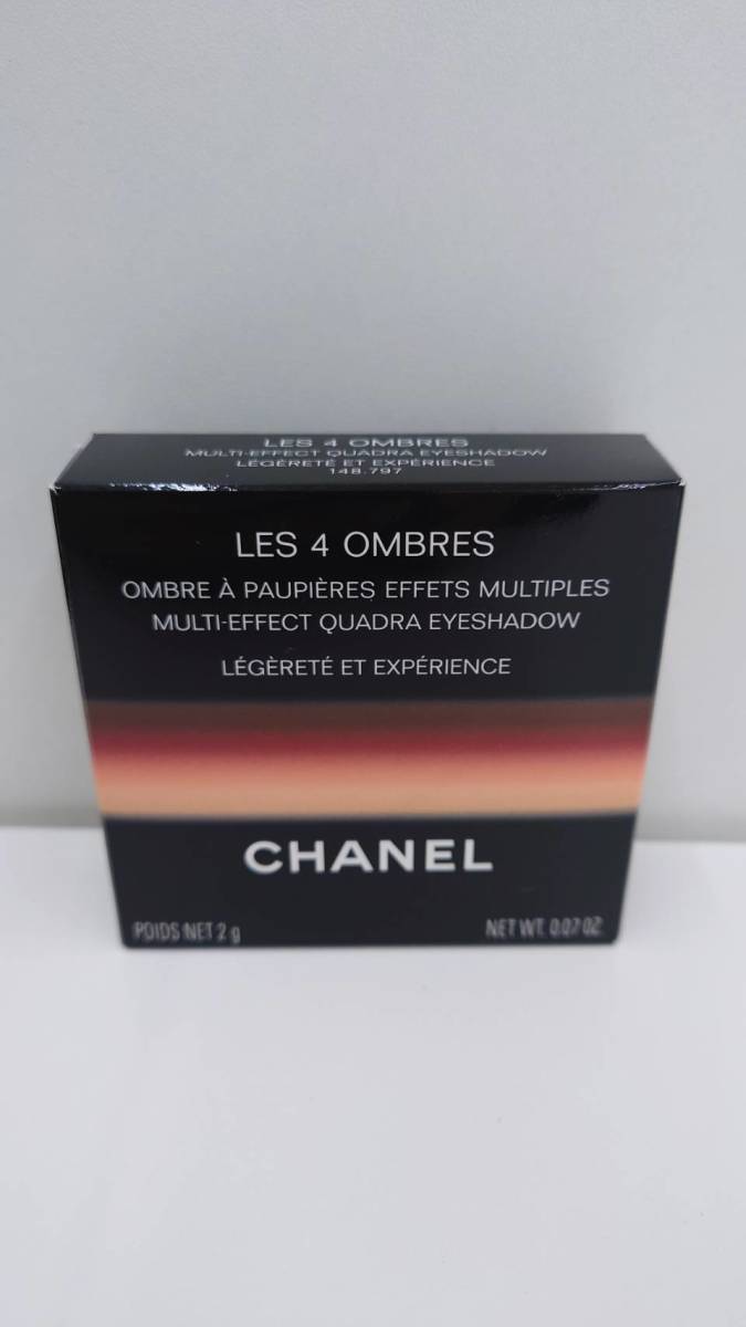 2641-1 【送料無料】CHANEL シャネル レ キャトル オンブル レジェルテ エ エクスペリヤンス 〈アイシャドウ〉 【新品未使用】