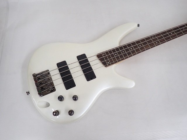 IBANEZ アイバニーズ SR300PW 4弦エレキベース ホワイト ソフトケース 