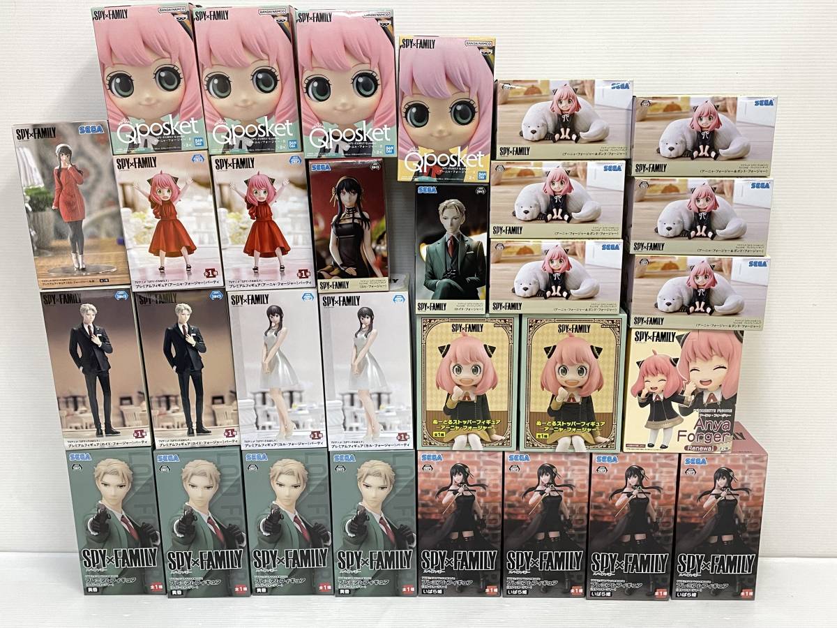 SPY×FAMILY スパイファミリー フィギュア まとめ売り 23個セット SPY×FAMILY フィギュア スパイファミリー まとめ売り 開封品含む SPY