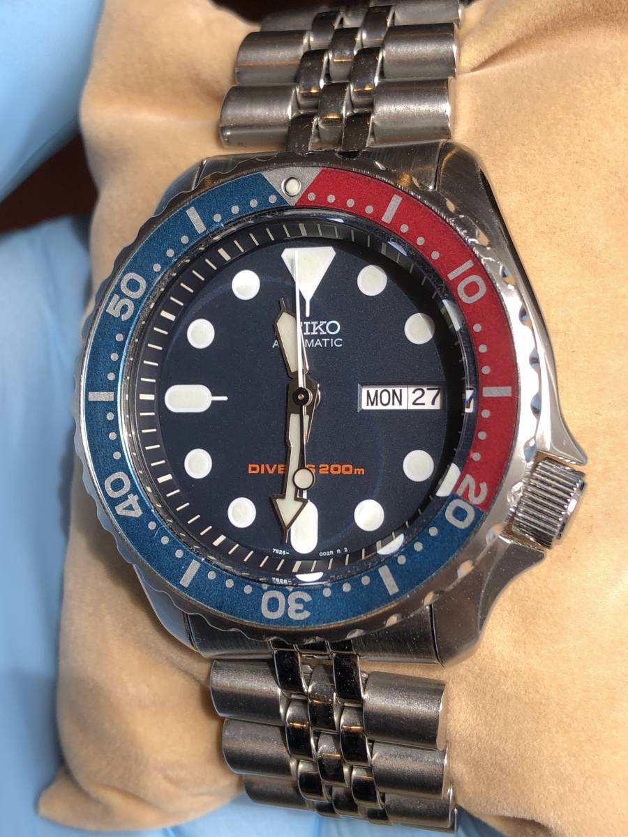 セイコー プロスペックス ネイビーボーイ skx009 seiko prospex 純正品 