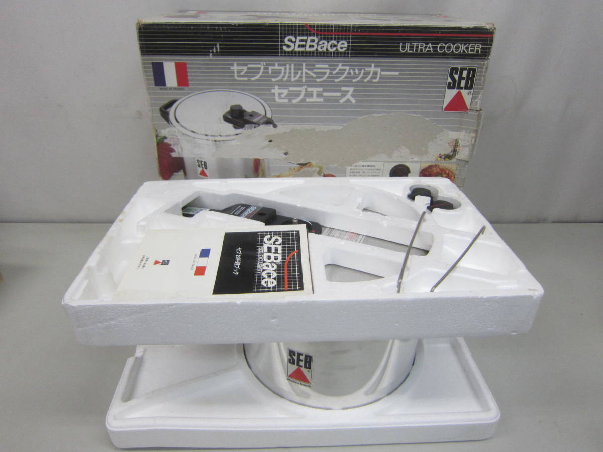 圧力鍋 Yahoo!オークション SEB ルアン‼️未使用SEB ☆狼 6L Yahoo 18-10（
