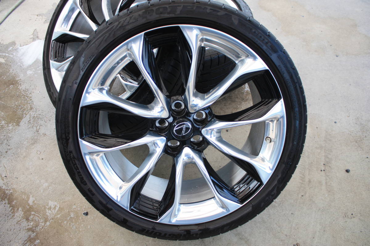 LEXUS レクサス LC500 純正 ホイール BRIDGESTONE POTENZA S001L 245/40RF21 275/35RF21 2017年 21×8.5J 9.5J +25 PCD120 5H +