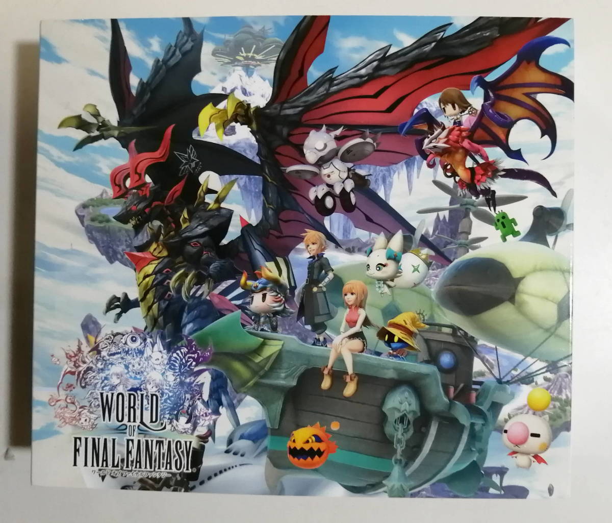【同梱不可/ジャンク】PSvita WORLD of FINAL FANTASY　プリメロ エディション　PCH-2000/グレイシャー・ホワイト