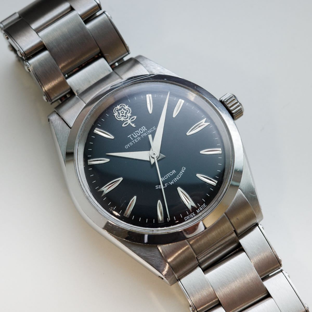 チュードル デカバラ TUDOR プリンス オイスターデイト デカ薔薇 
