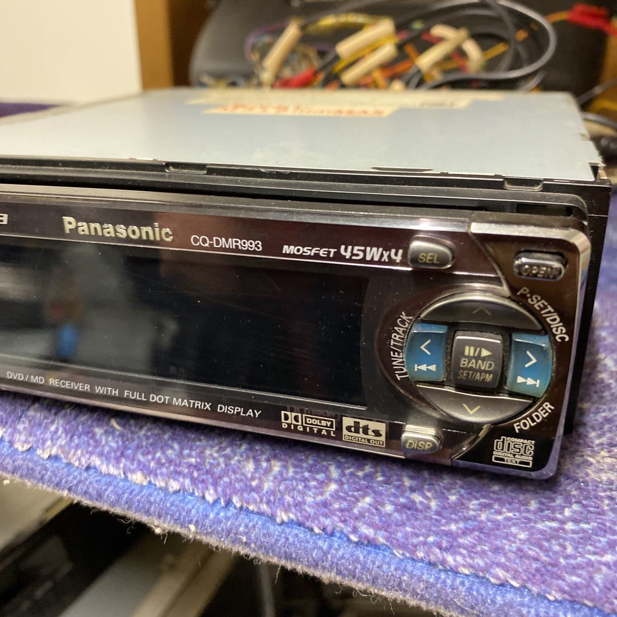 CQ-DMR993 DVD⁄MD CQ-DMR993D パナソニック Panasonic - 希少Panasonic